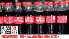 Coca Cola's broad vision is for a world without waste